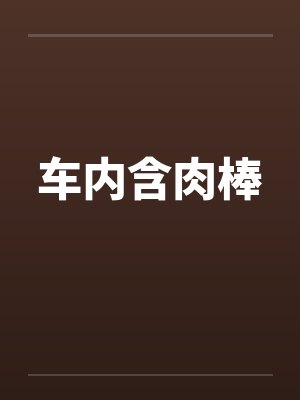 车内含肉棒笔趣阁无弹窗封面