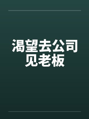 渴望去公司见老板封面