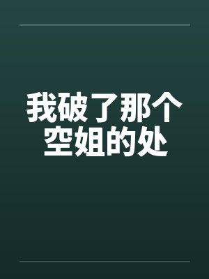 我破了那个空姐的处封面