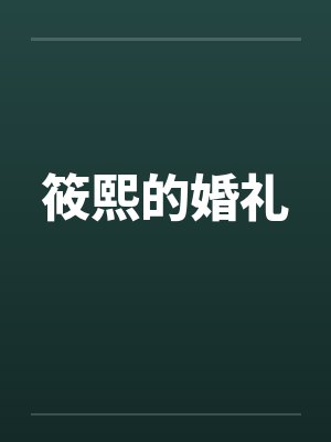 筱熙的婚礼笔趣阁无弹窗封面