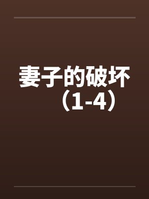 妻子的破坏（1-4）笔趣阁无弹窗封面