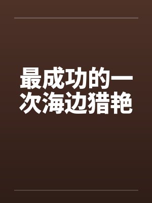 最成功的一次海边猎艳封面