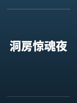 洞房惊魂夜笔趣阁无弹窗封面