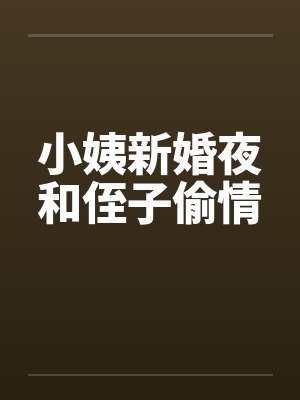 小姨新婚夜和侄子偷情笔趣阁无弹窗封面
