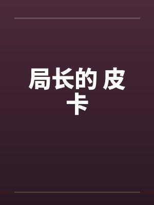 局长的 皮卡封面