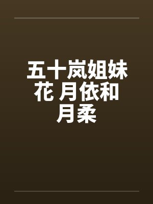 五十岚姐妹花 月依和月柔封面