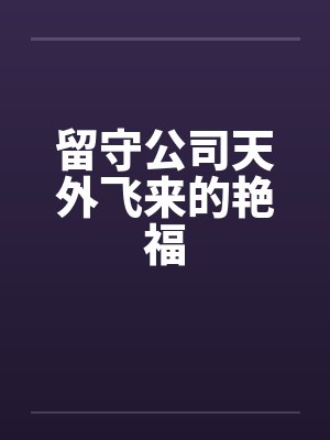 留守公司天外飞来的艳福by佚名笔趣阁无弹窗封面