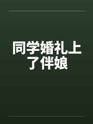 同学婚礼上了伴娘笔趣阁无弹窗封面
