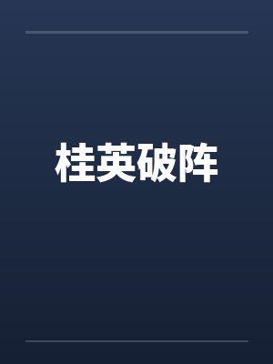 桂英破阵by佚名笔趣阁无弹窗封面