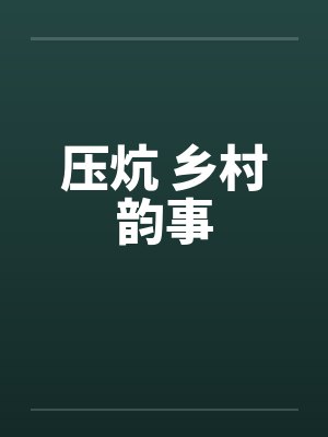 压炕 乡村韵事封面