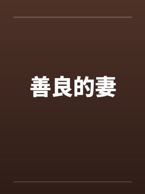 善良的妻by佚名封面