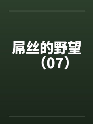 屌丝的野望（07）封面