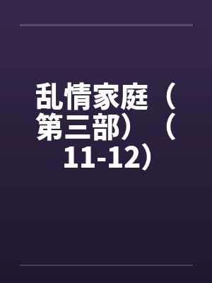 乱情家庭（第三部）（11-12）笔趣阁无弹窗封面