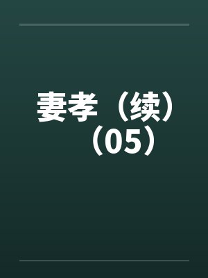 妻孝（续）（05）笔趣阁无弹窗封面
