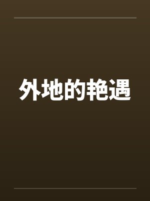 外地的艳遇by佚名封面