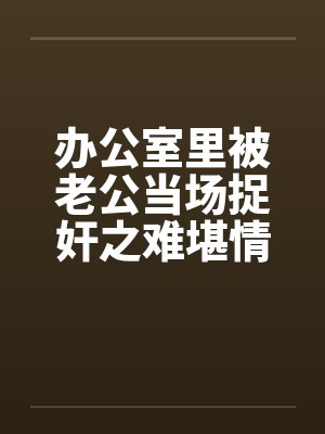 办公室里被老公当场捉奸之难堪情景笔趣阁无弹窗封面