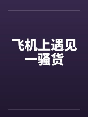 飞机上遇见一骚货by佚名封面