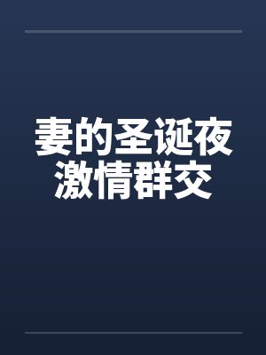 妻的圣诞夜激情群交封面